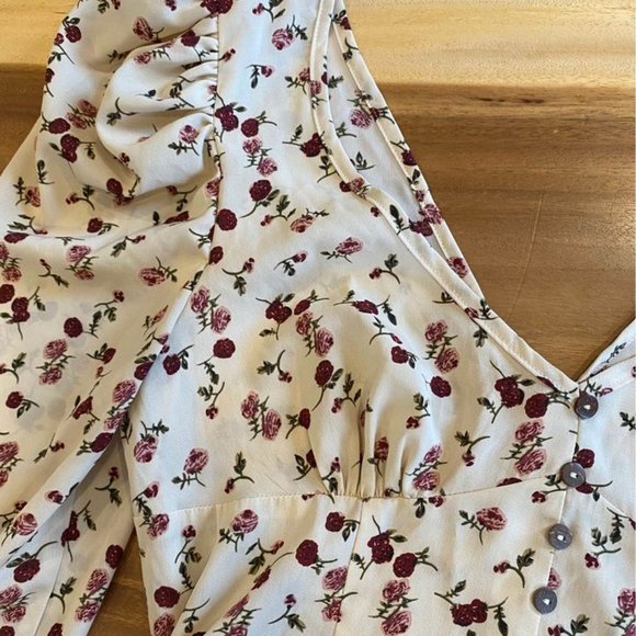 FLORAL BOOHOO DRESS - Picture 3 of 3